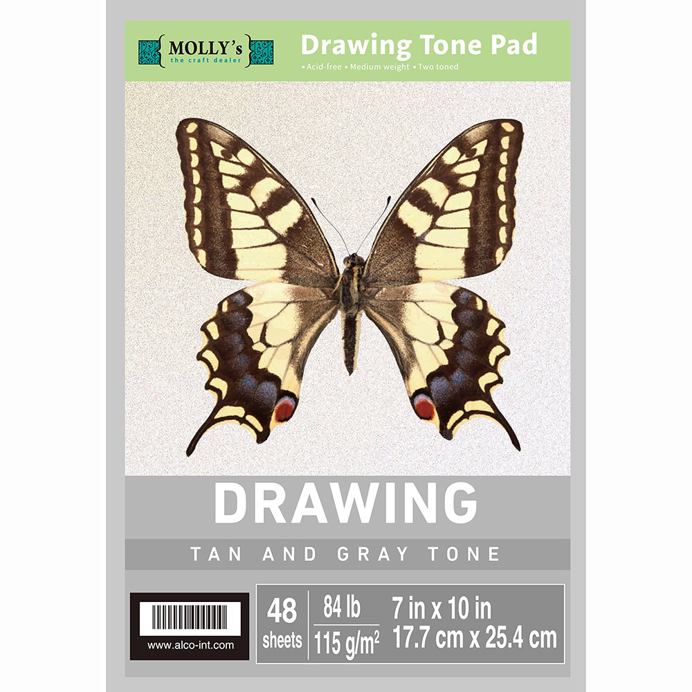 Art Craft Stationery - 7x10 дюймов тональный блокнот PK48 художественная