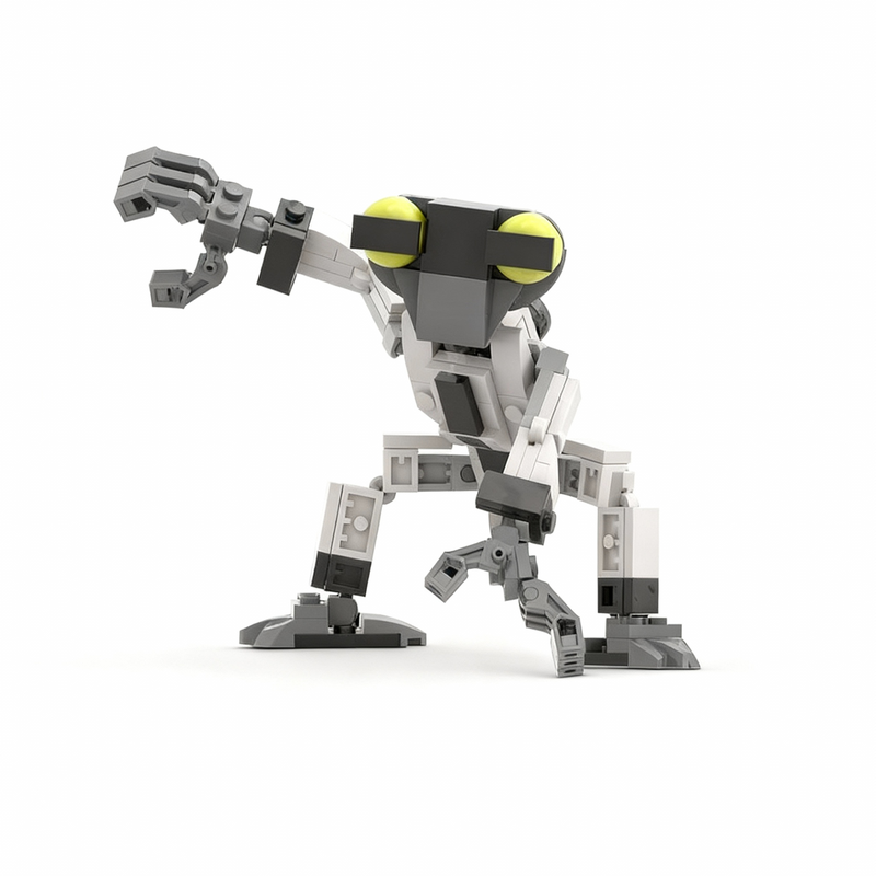 Art Craft Ideas For Christmas - 136 шт. строительных блоков MOC Grey