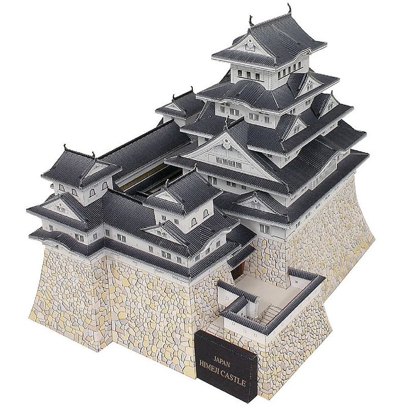 Япония, замок Himeji, 3D бумаж – обзор и цена Art Craft Japan