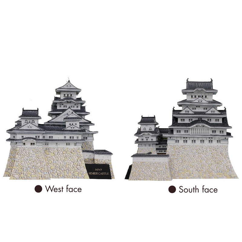 Япония, замок Himeji, 3D бумаж – обзор и цена Art Craft Japan