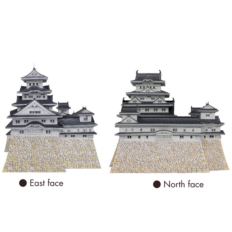 Япония, замок Himeji, 3D бумаж – обзор и цена Art Craft Japan