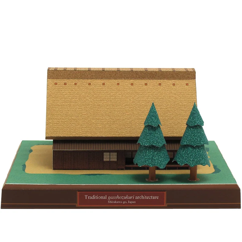 Японский коттедж Gasshozukuri, – обзор и цена Art Craft Japan