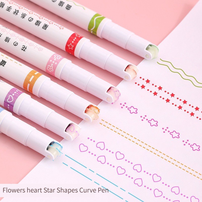 Набор из 6 ручек-линеров с изо – обзор и цена Art Craft Stationery
